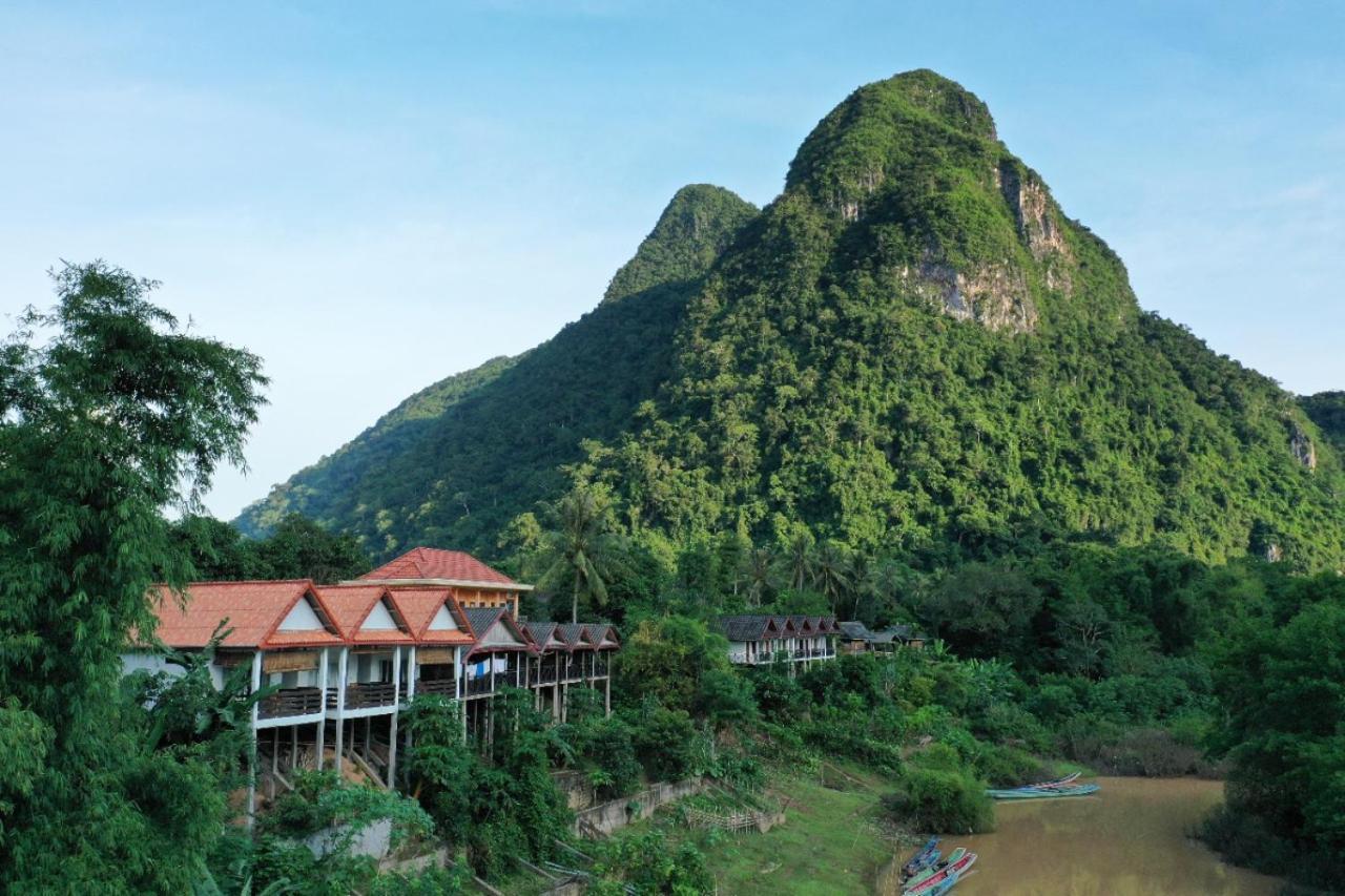 Pdv Guesthouse Muang Ngoi Exteriér fotografie