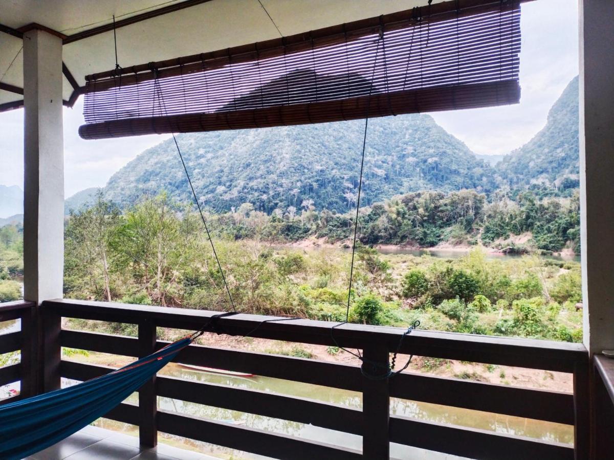 Pdv Guesthouse Muang Ngoi Exteriér fotografie
