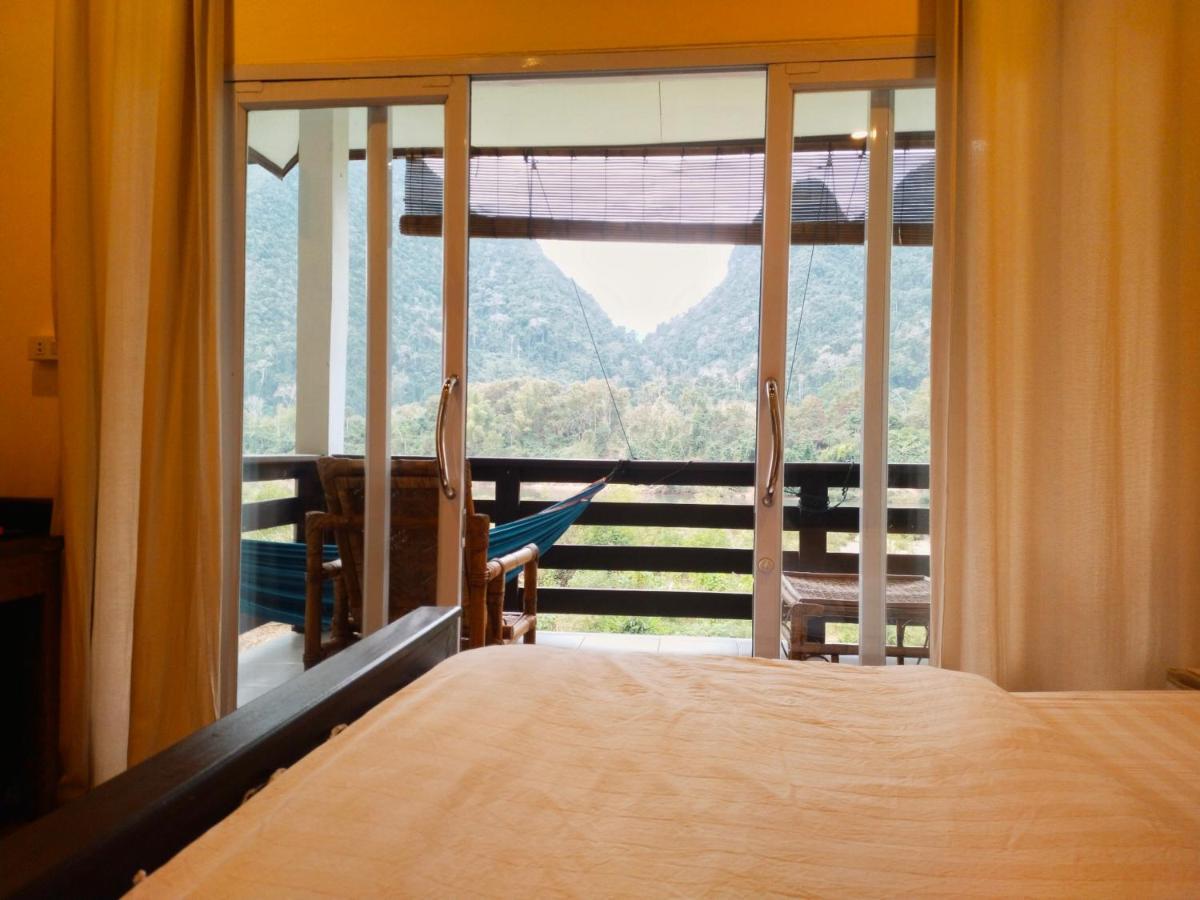 Pdv Guesthouse Muang Ngoi Exteriér fotografie