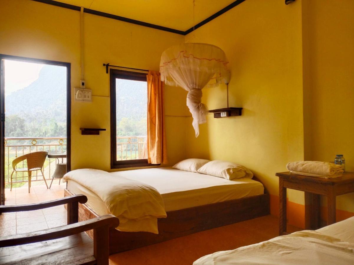 Pdv Guesthouse Muang Ngoi Exteriér fotografie